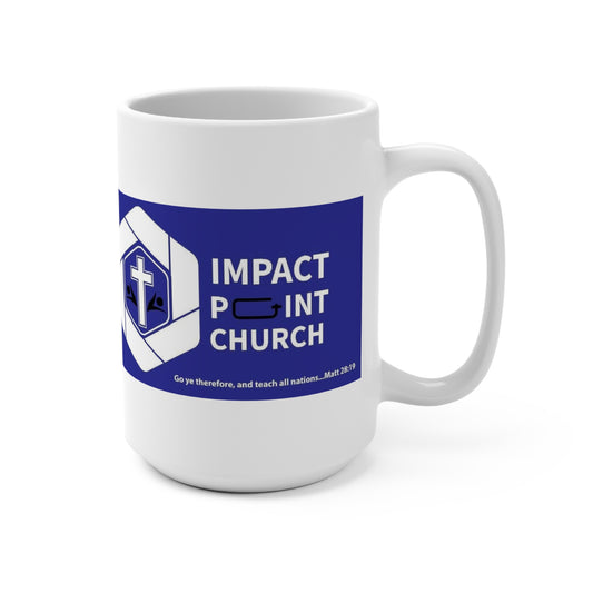 Impact Church Mug  high-quality white ceramic,