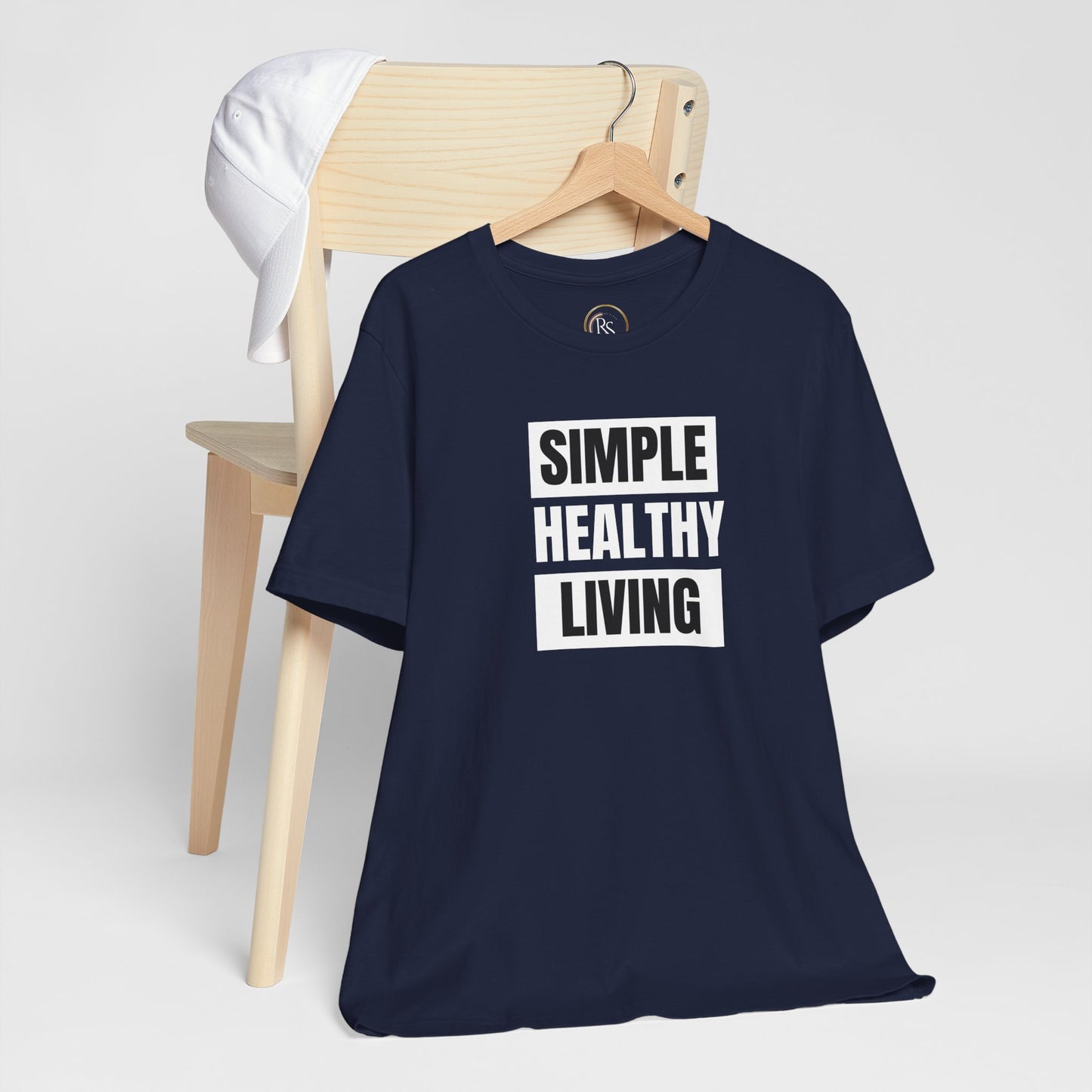 Simple Healthy Living Unisex Tee - Bella+Canvas 3001