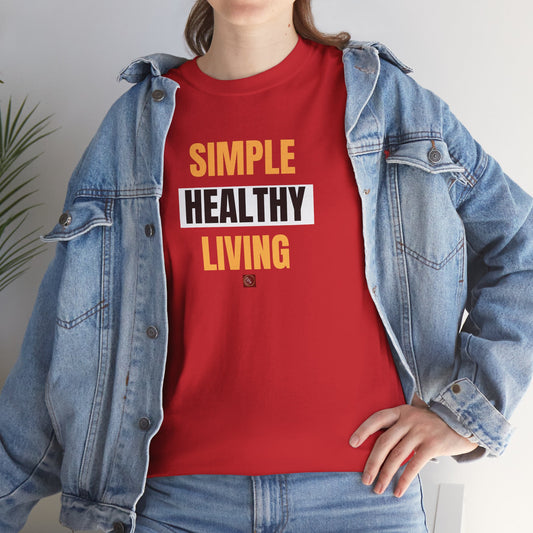 Gildan 5000 Unisex Simple Healthy Living T-Shirt