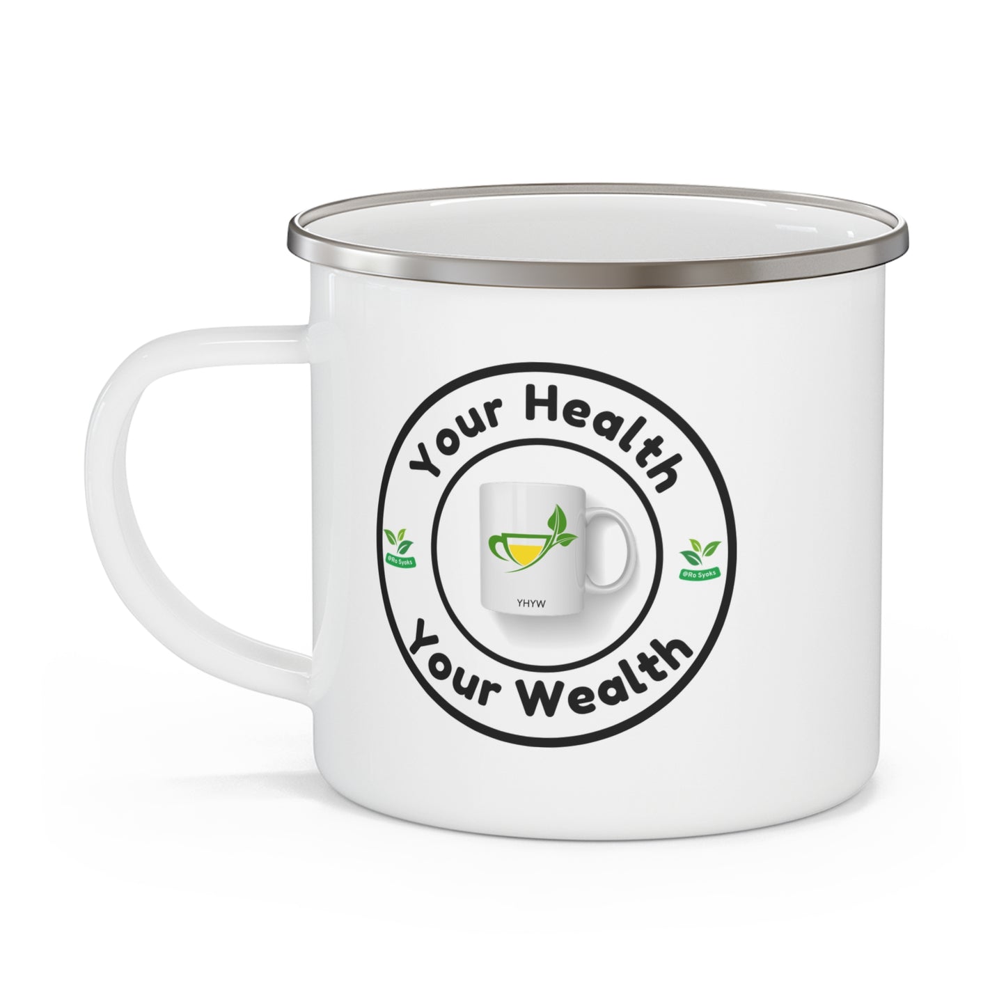 Stylish Enamel Camping Mug