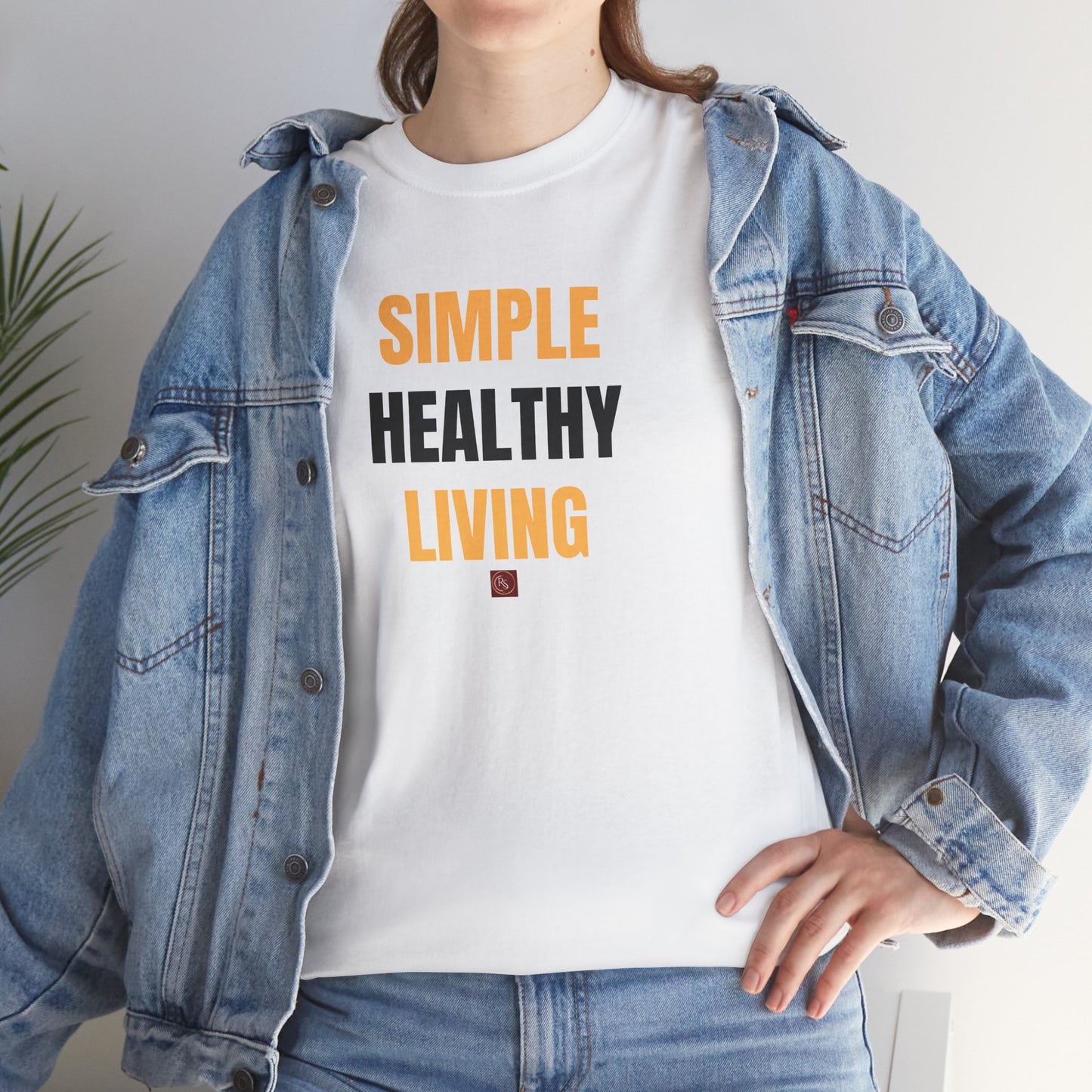 Gildan 5000 Unisex Simple Healthy Living T-Shirt