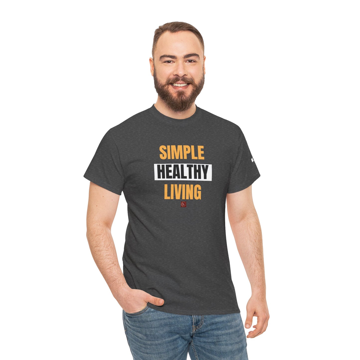 Gildan 5000 Unisex Simple Healthy Living T-Shirt