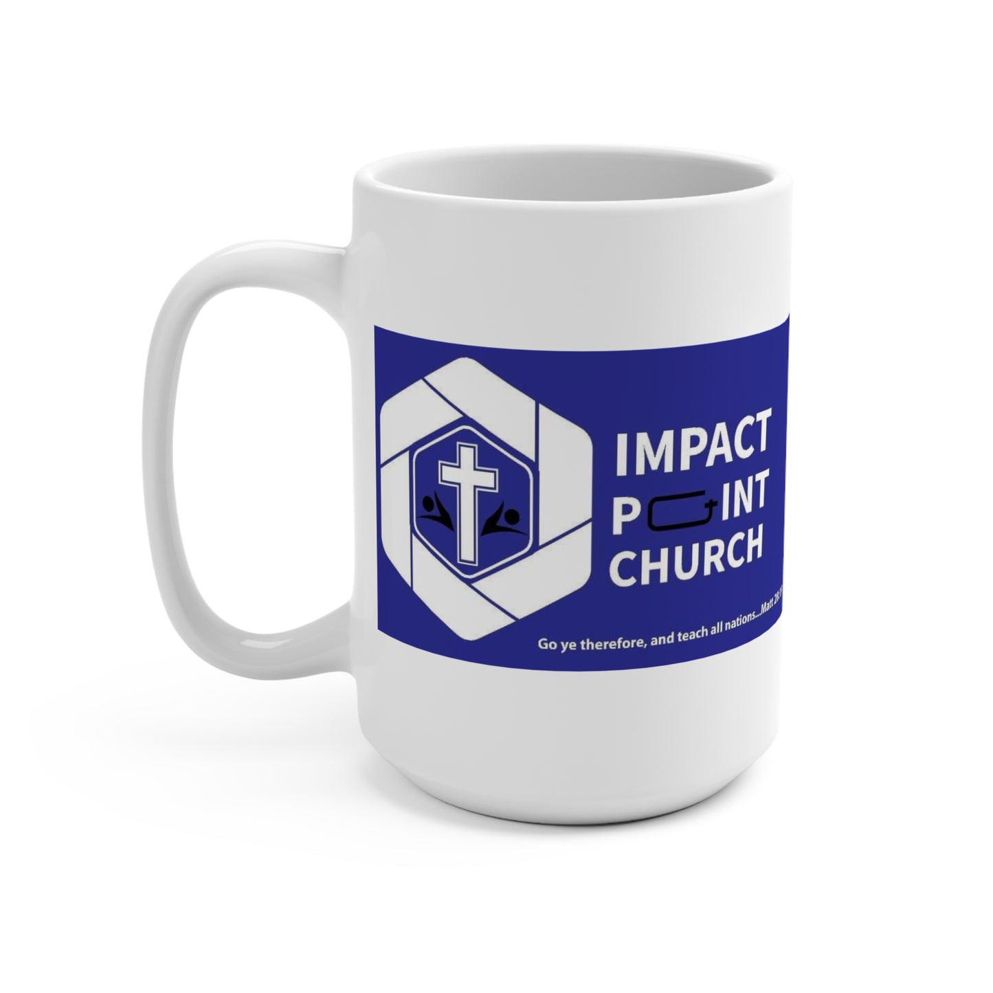 Impact Church Mug  high-quality white ceramic,